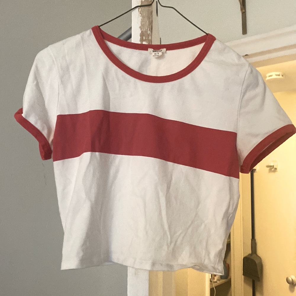 Garage crop tee